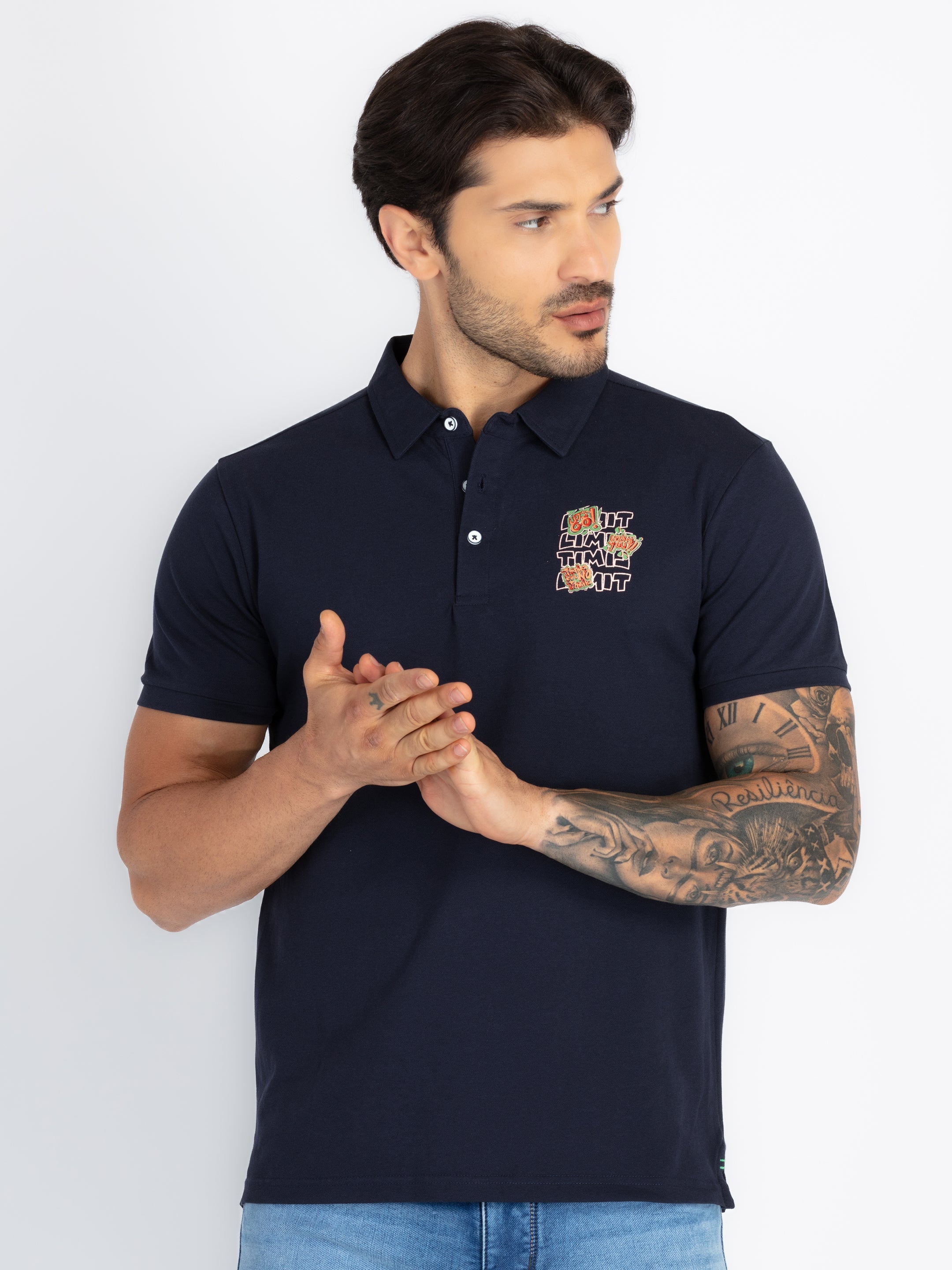 Status Quo |Men's Printed Polo T-shirt - S, M, L, XL, XXL