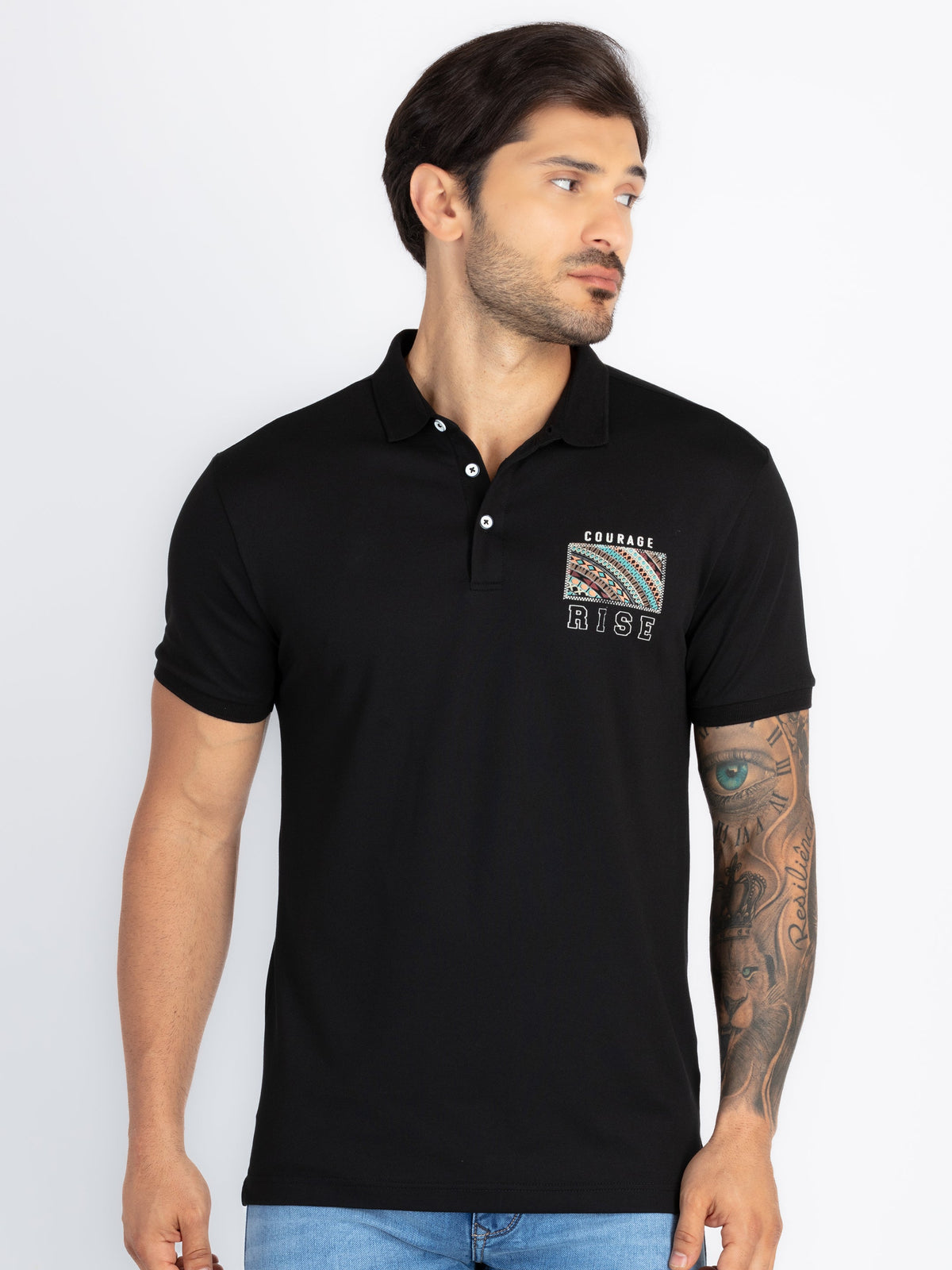 Status Quo |Men's Printed Polo T-shirt - S, M, L, XL, XXL