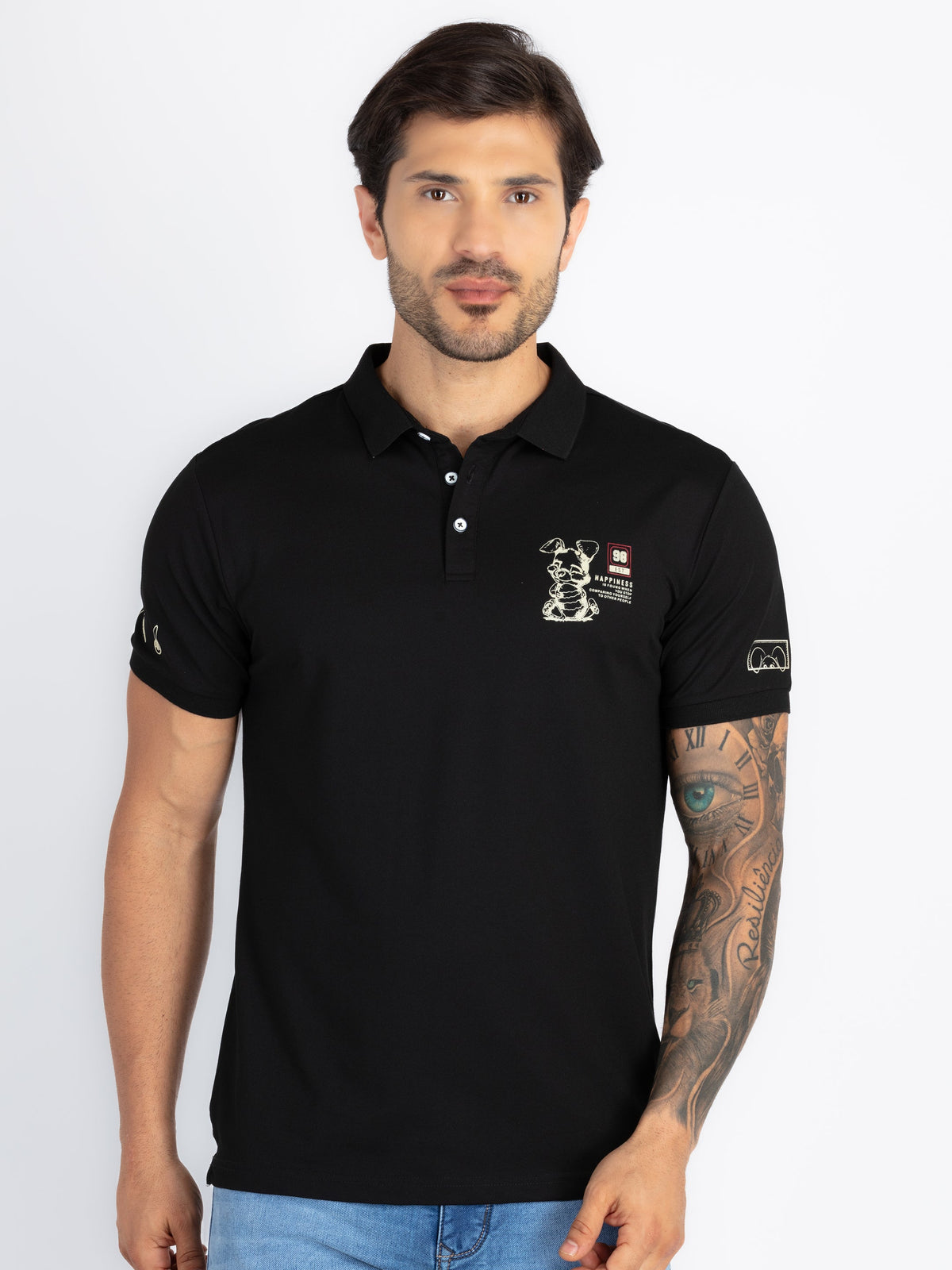 Status Quo |Men's Printed Polo T-shirt - S, M, L, XL, XXL