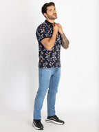 Mens All Over Printed Polo T-Shirt