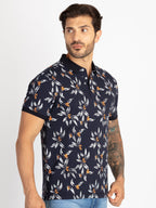 Mens All Over Printed Polo T-Shirt