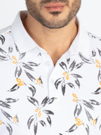 Mens All Over Printed Polo T-Shirt
