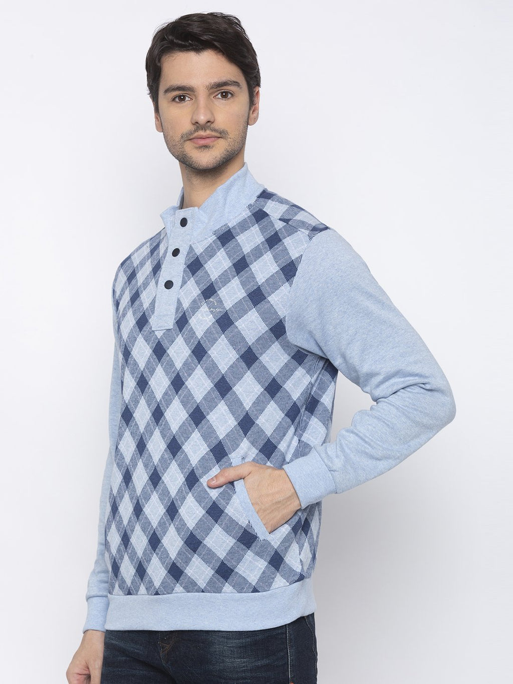 Checkerd Sweatshirt