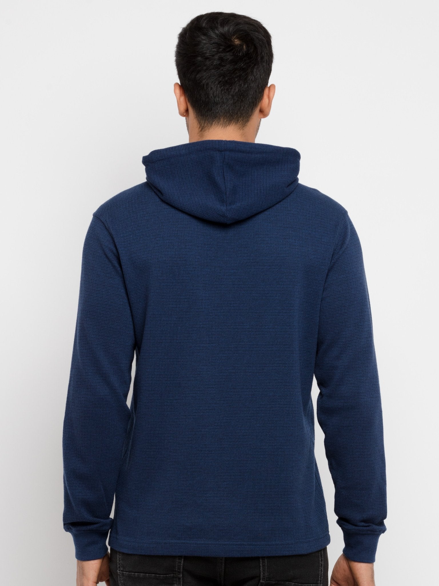 Mens Printed Hooded Lightweight Sweatshirt