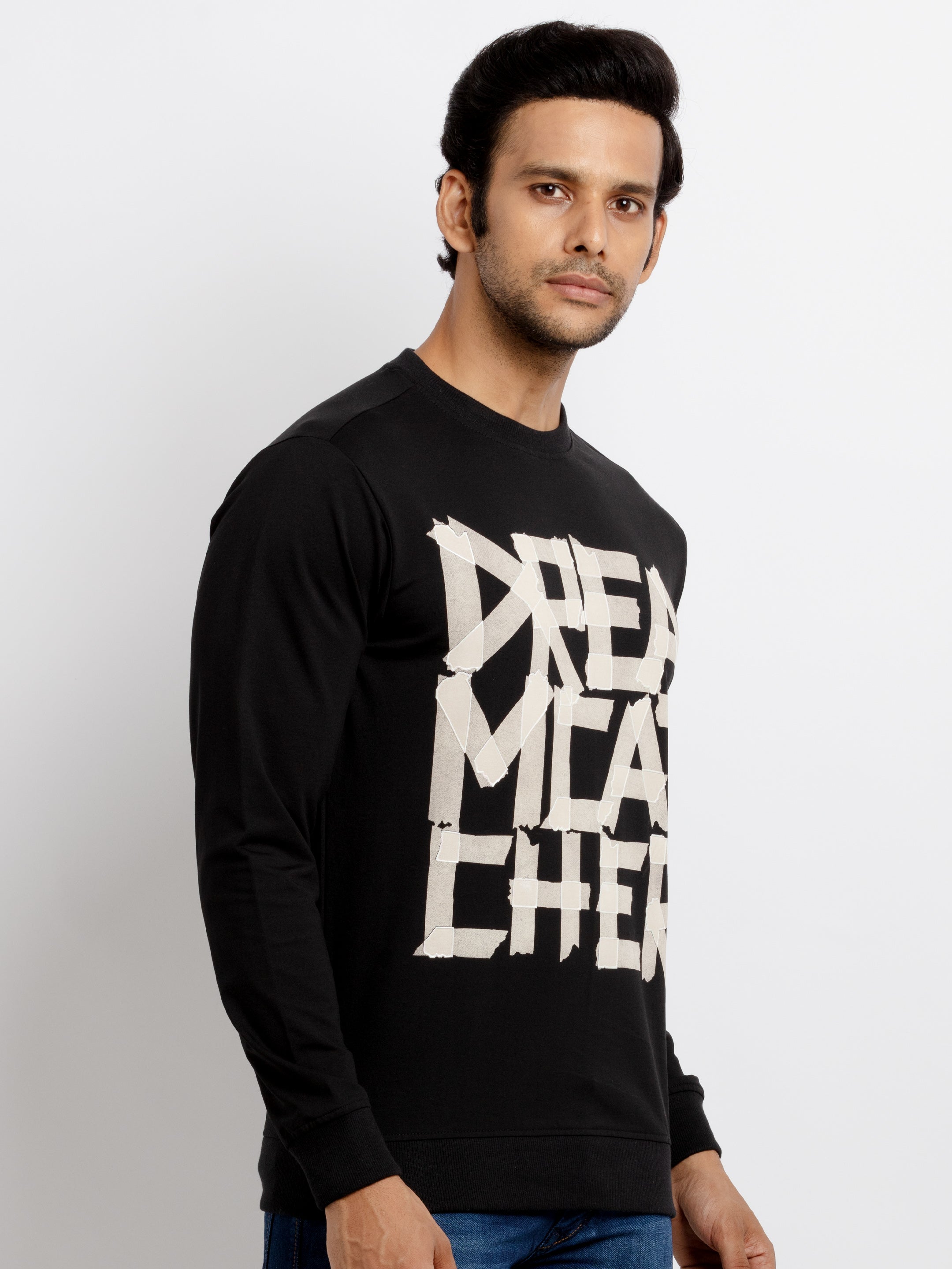 Mens Printed Lightweight Sweatshirt Secondary image