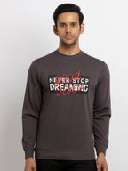 solid sweatshirt for men