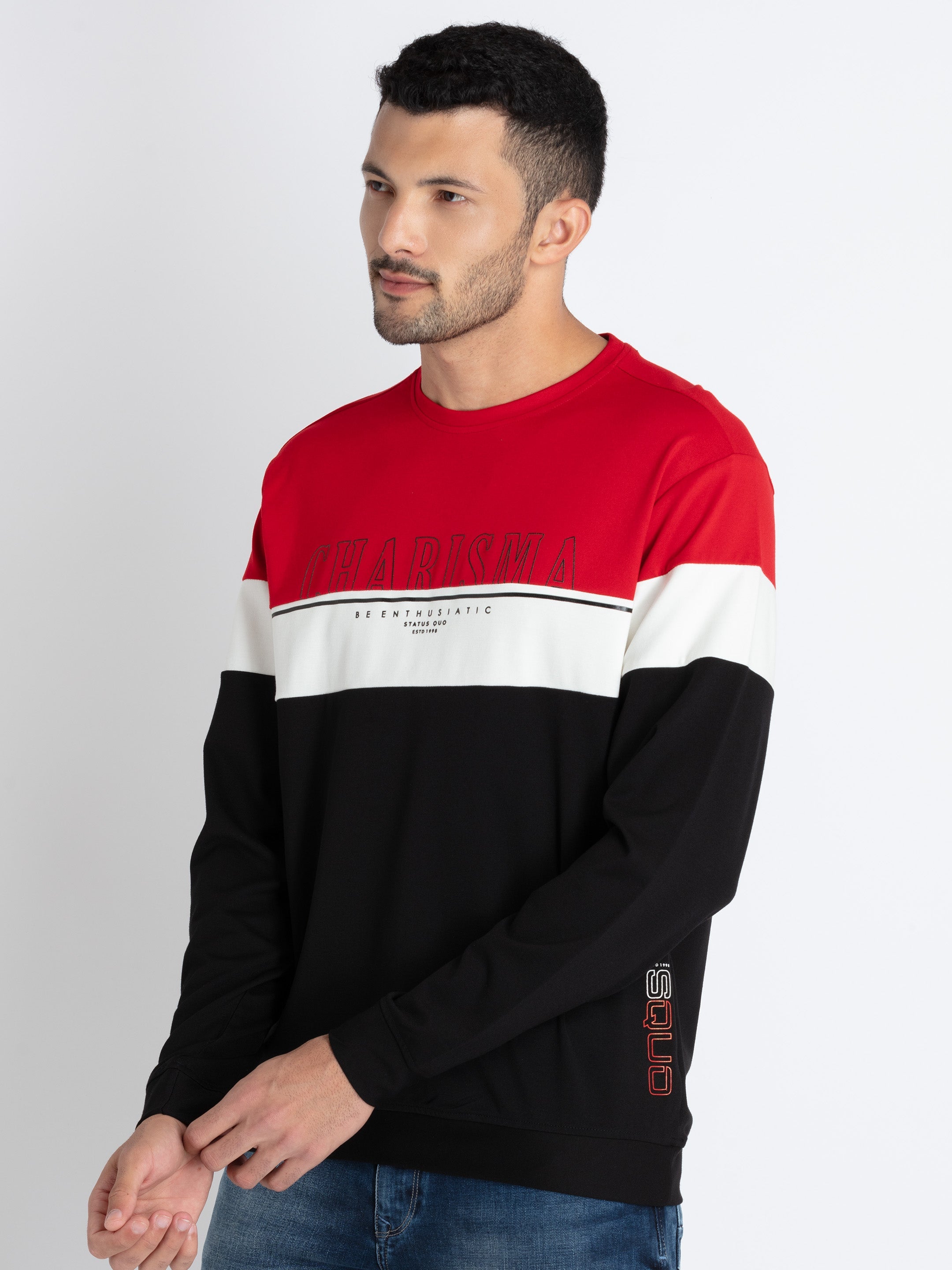 Mens Mix & Match Lightweight Sweatshirt Secondary image