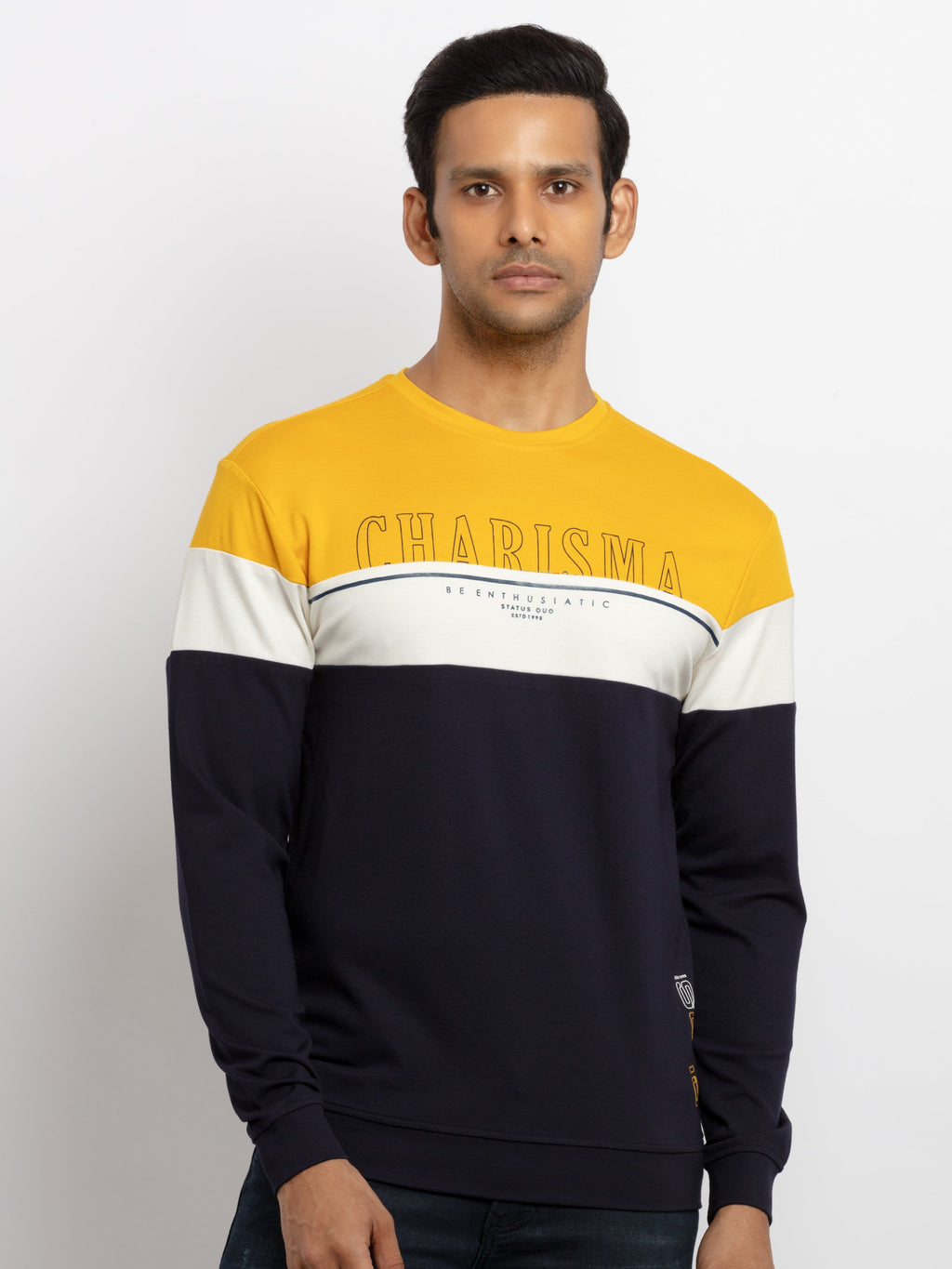 Status Quo |Printed Regular Fit Hooded Sweatshirt - S, M, L, XL, XXL