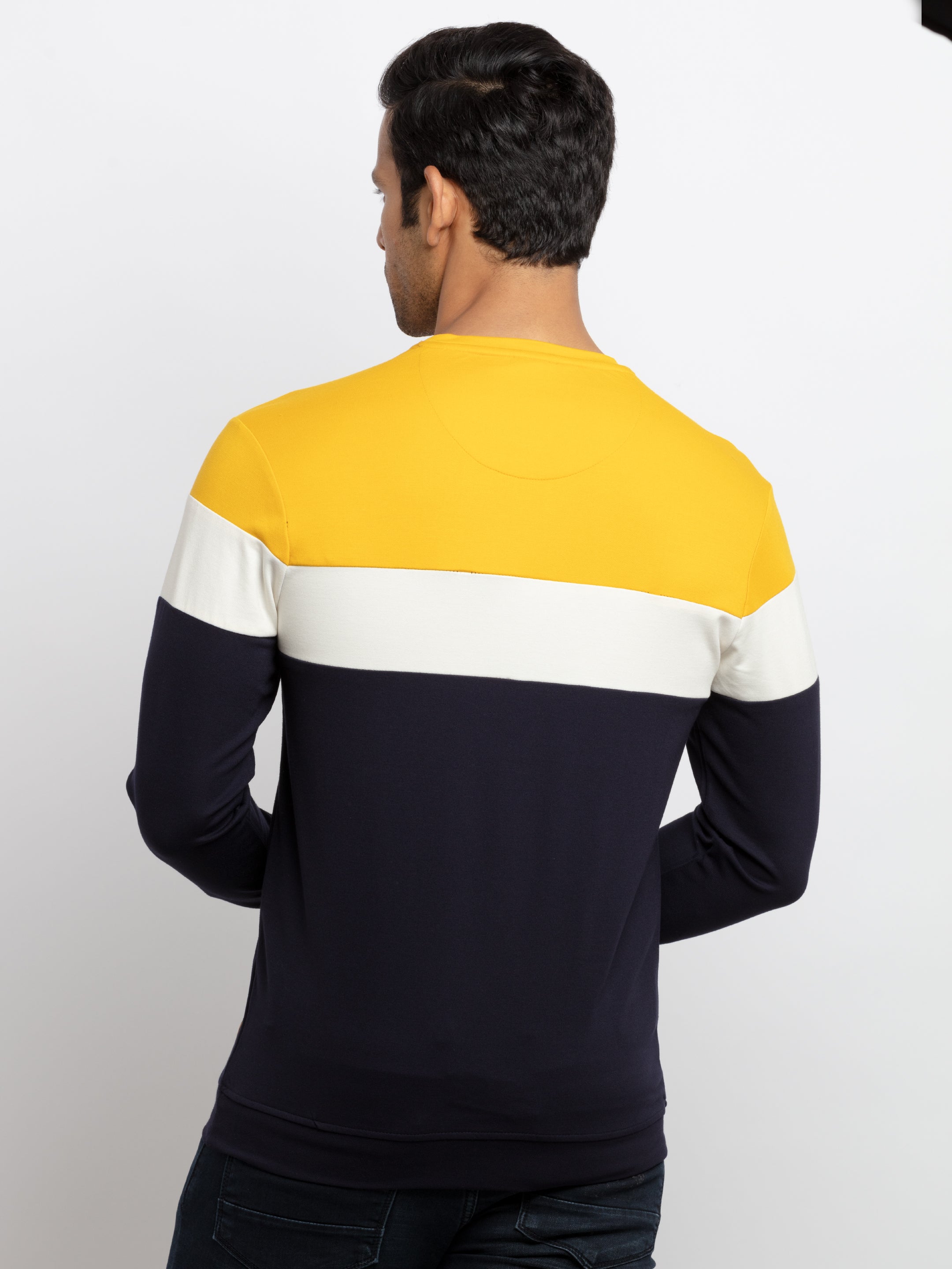 Mens Mix & Match Round Neck Sweatshirt