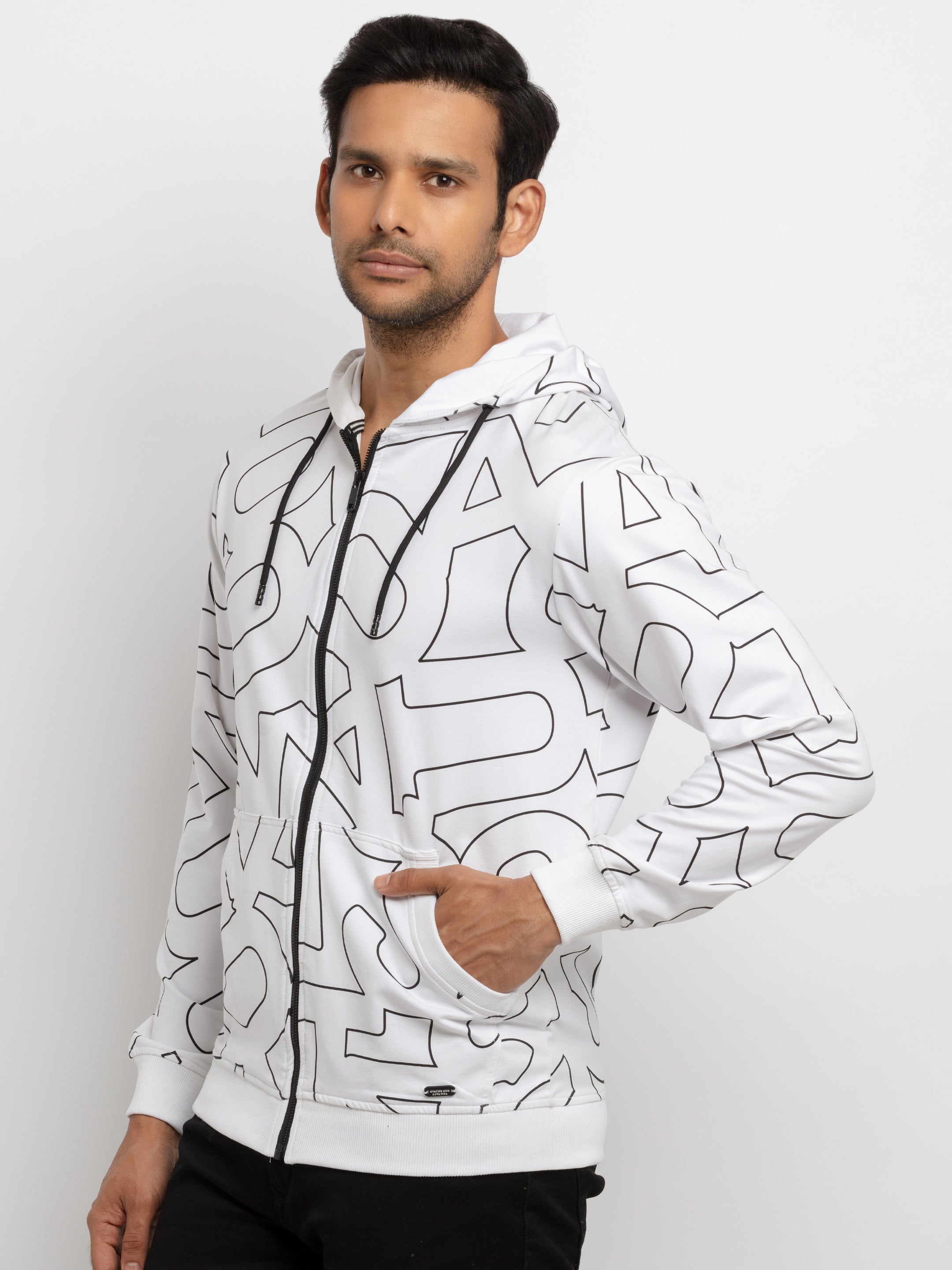 Mens All Over Printed Lightweight Sweatshirt Secondary image