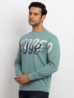 Mens Solid Sweatshirt