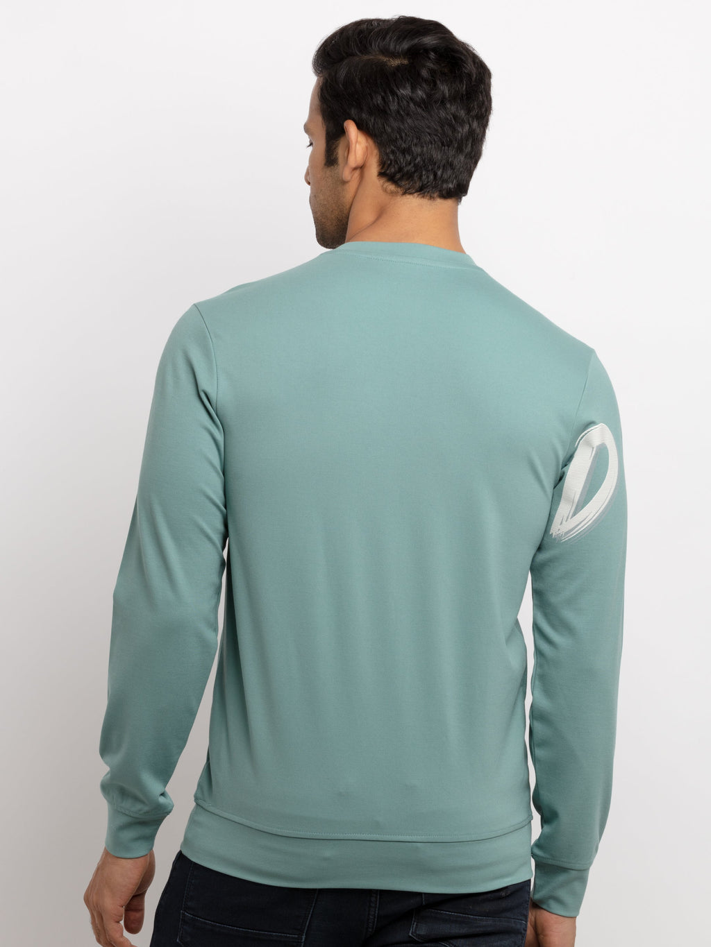Mens Solid Sweatshirt