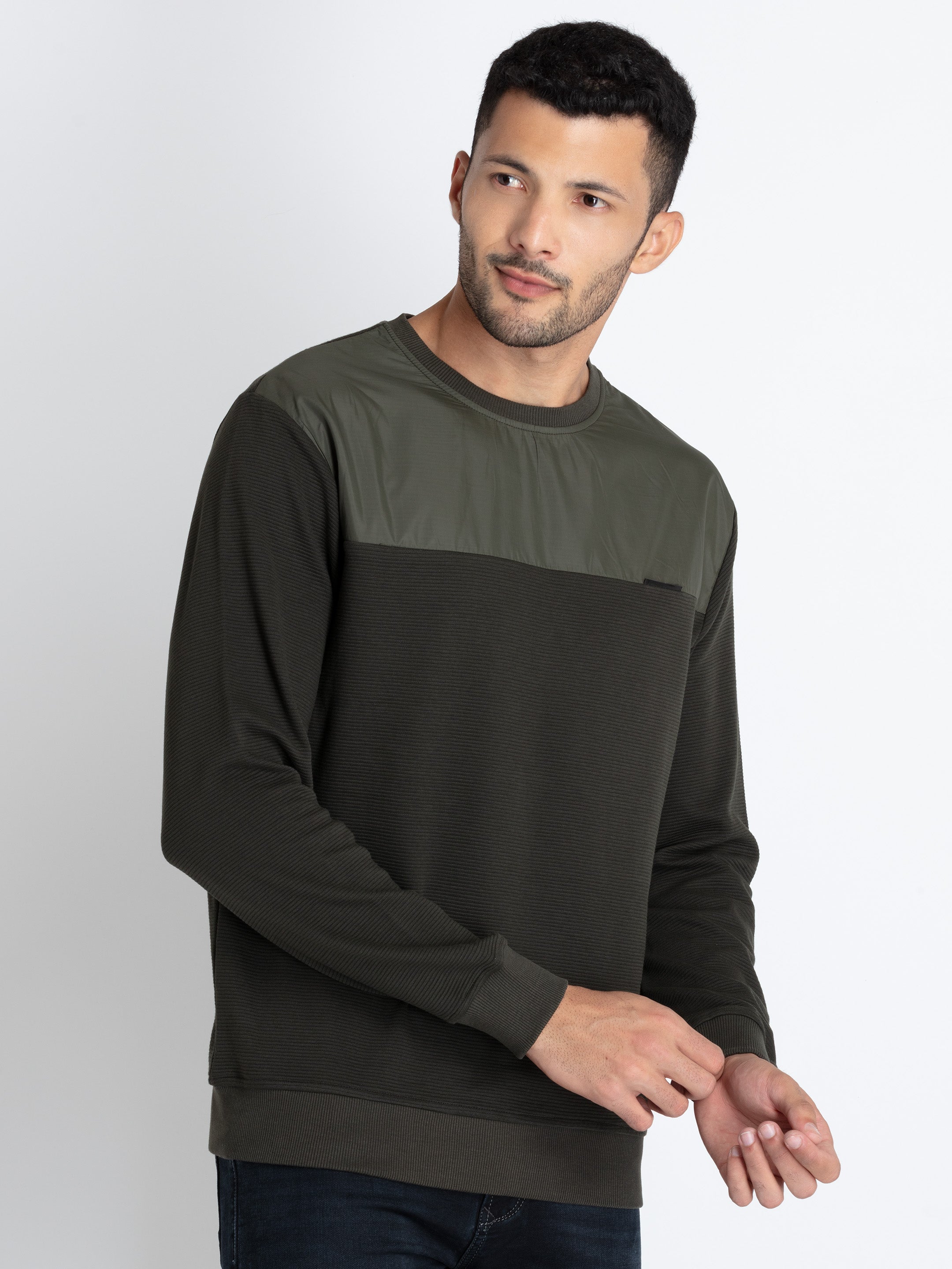 Mens Mix & Match Lightweight Sweatshirt Secondary image