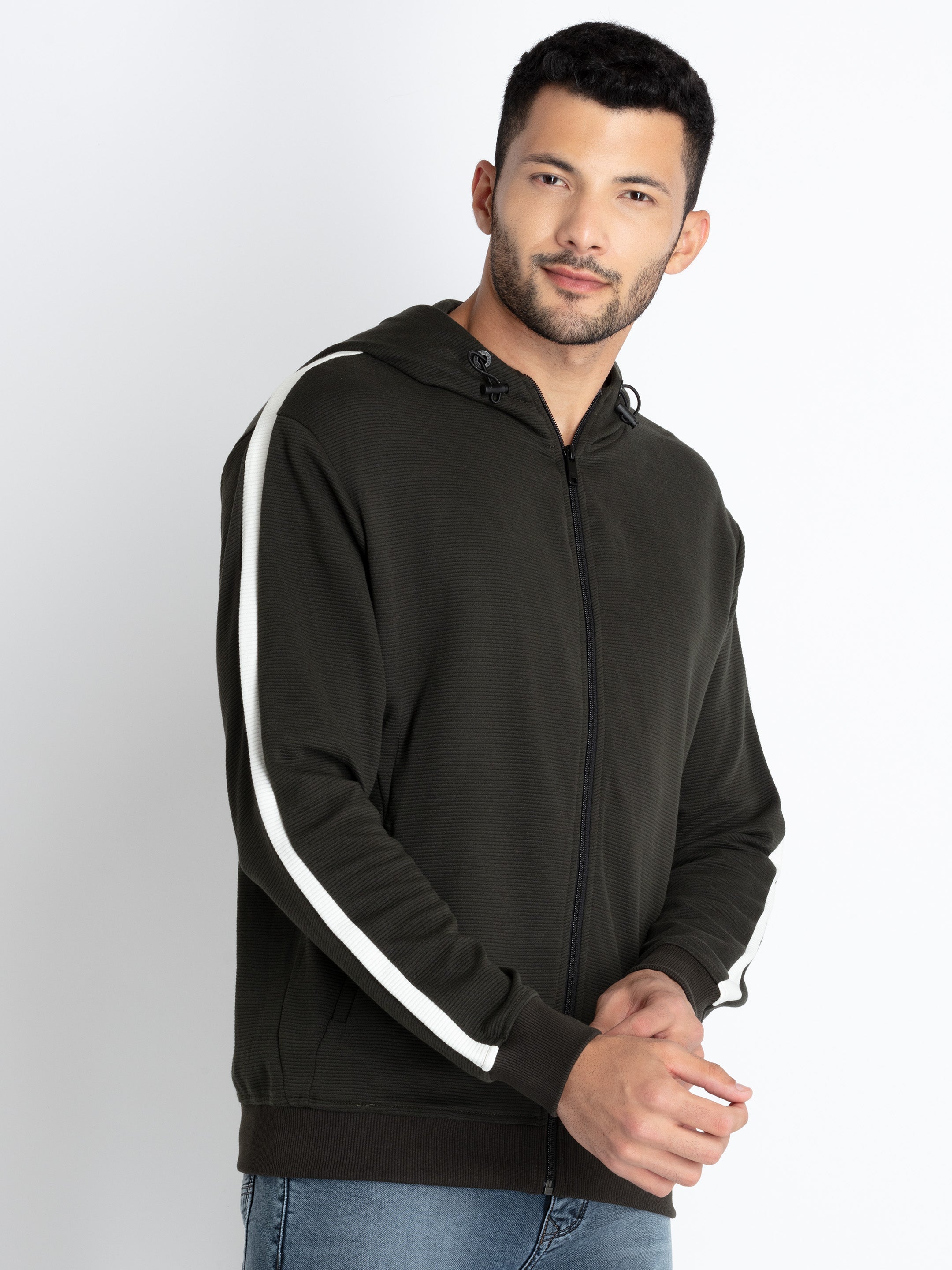 Mens Hooded Lightweight Sweatshirt Secondary image