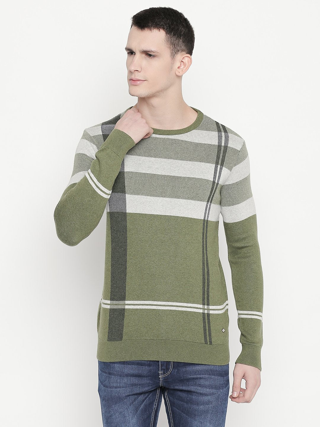 stripped sweater