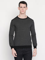 stripped sweater
