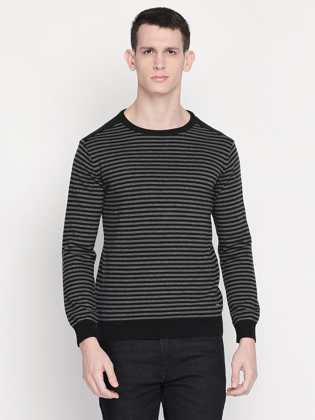 stripped sweater