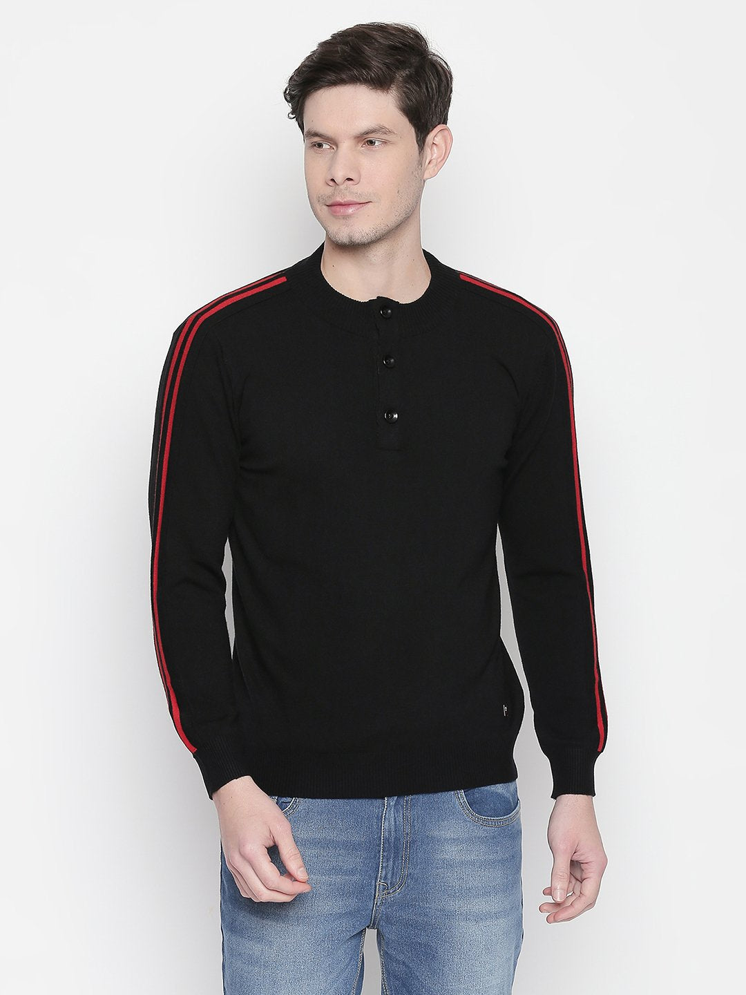 solid sweater