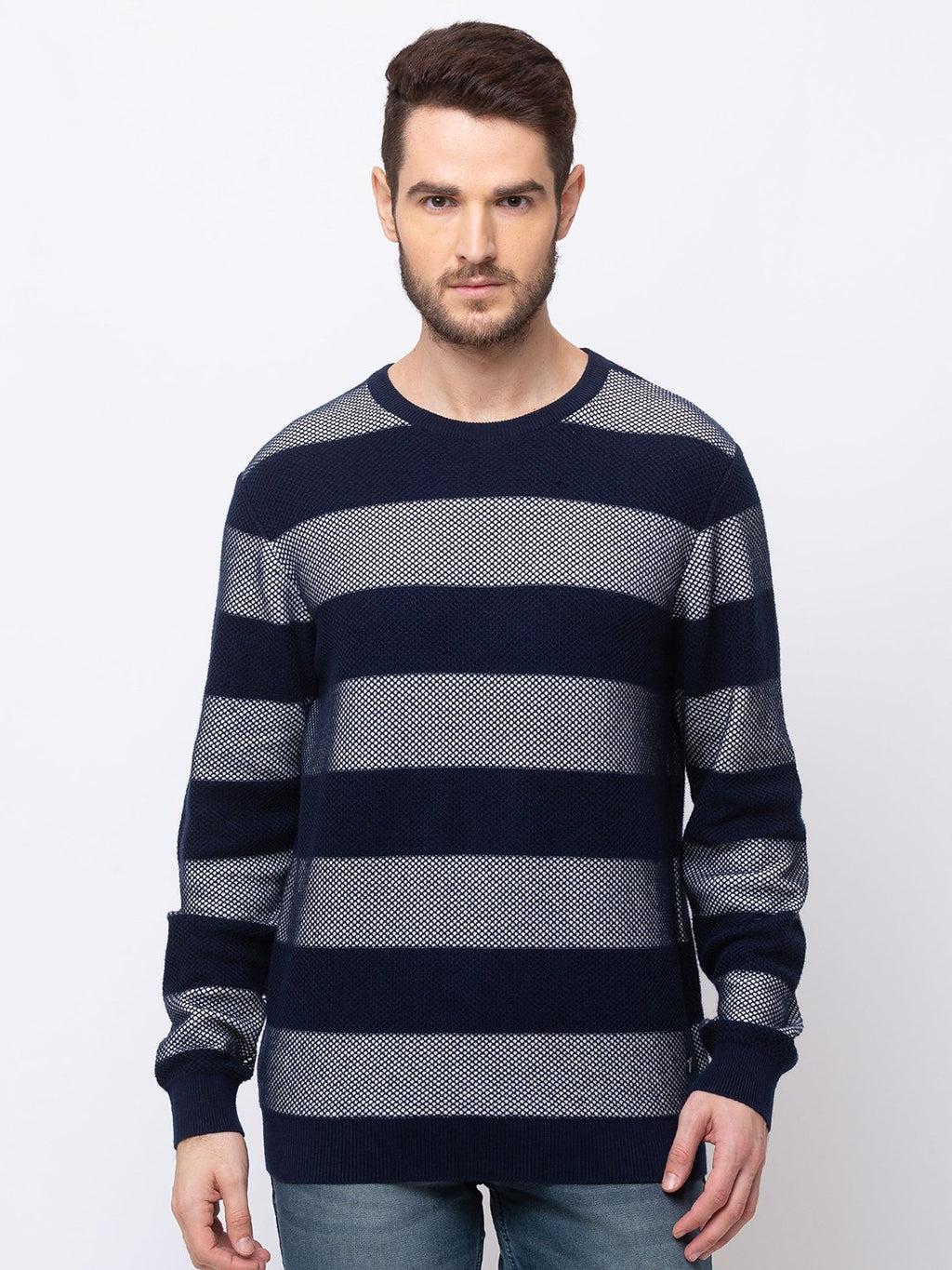 stripped sweater