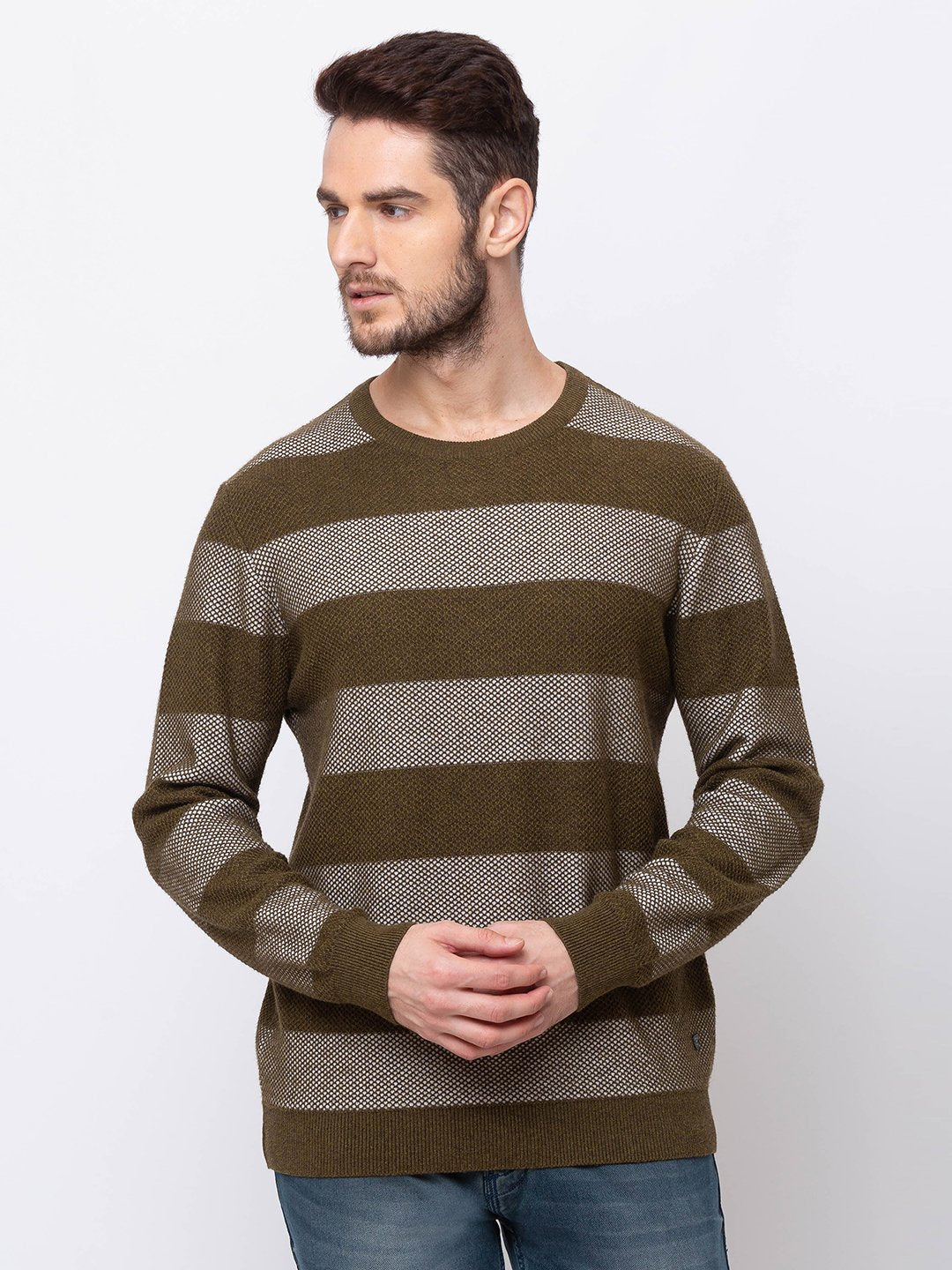 stripped sweater