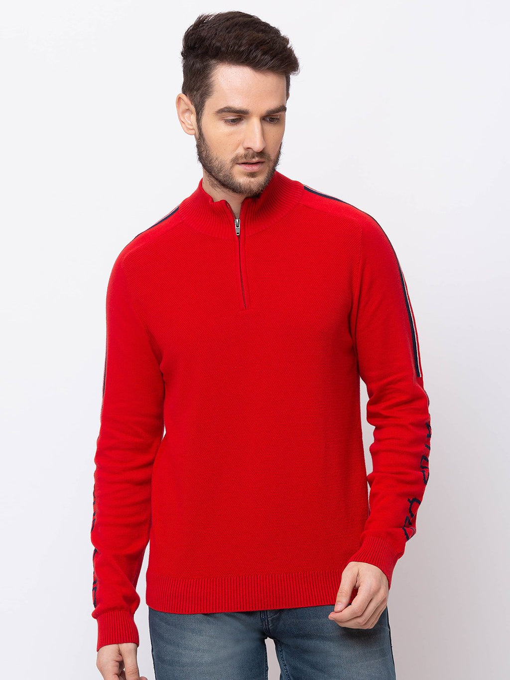 solid sweater