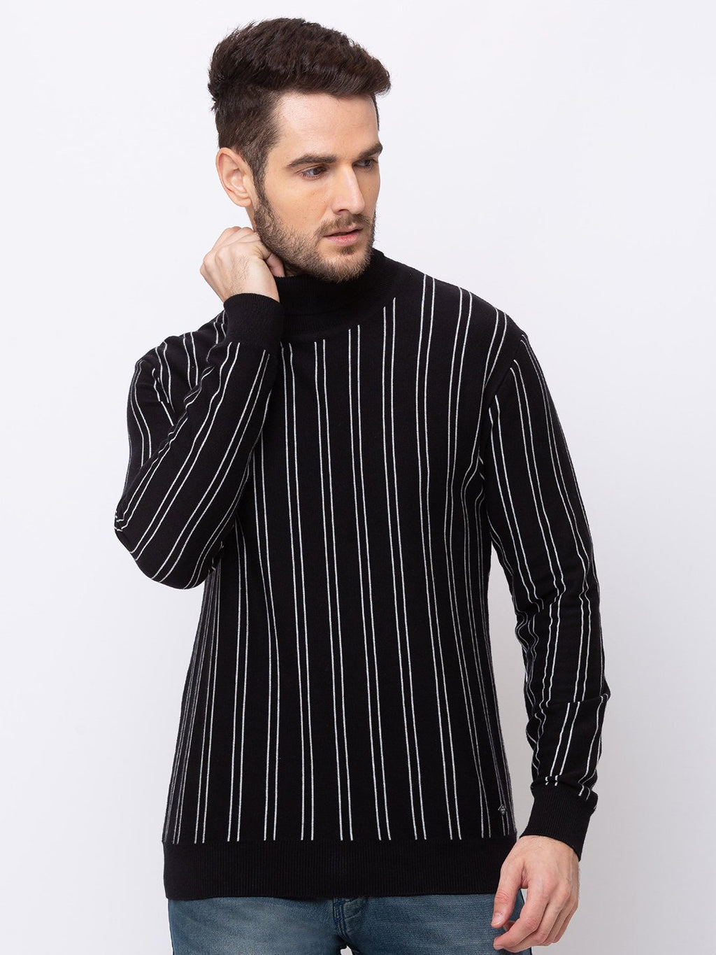 stripped sweater
