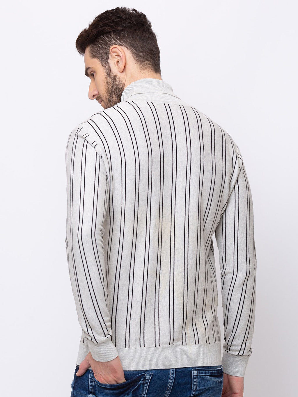 Vertical Stripped Sweater