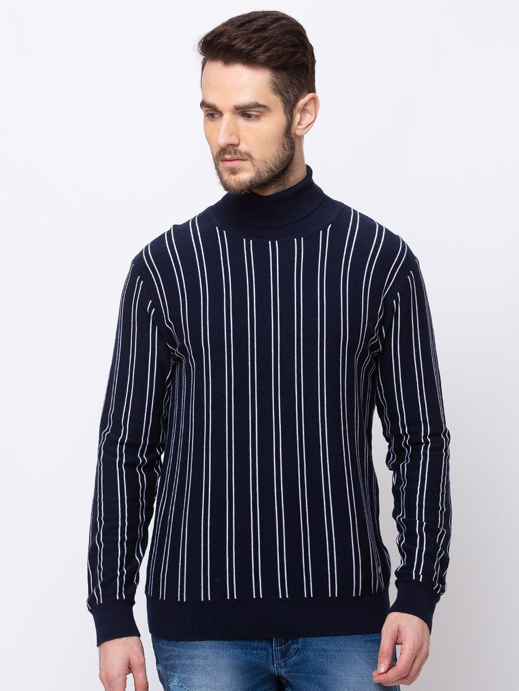 stripped sweater