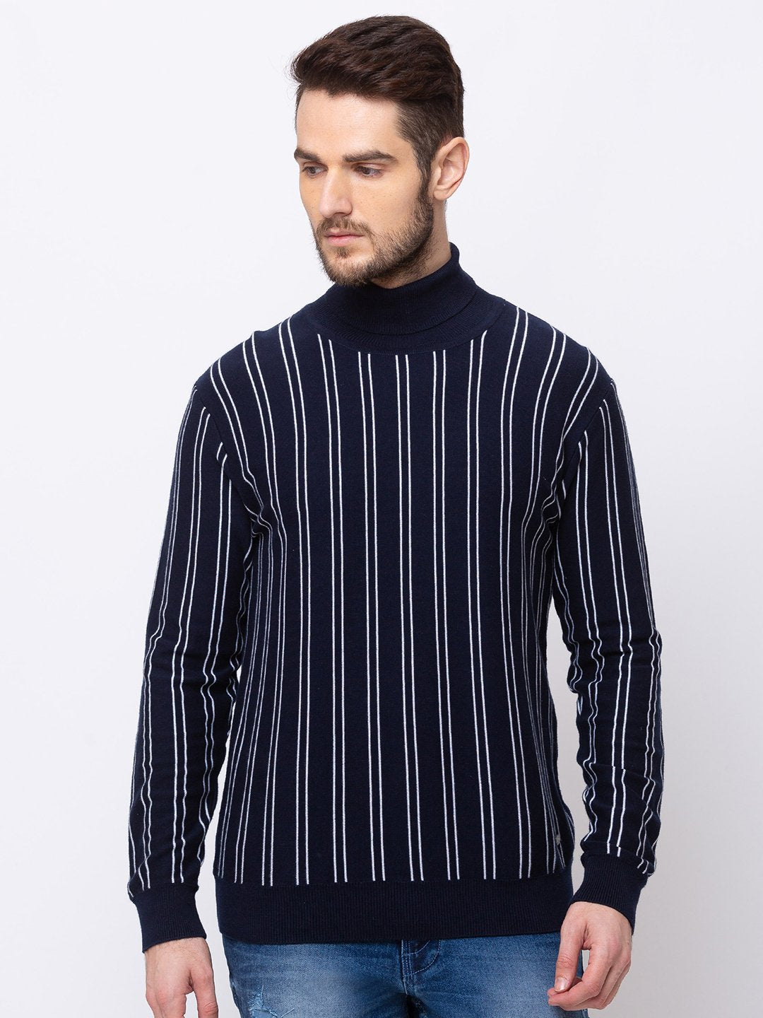 stripped sweater