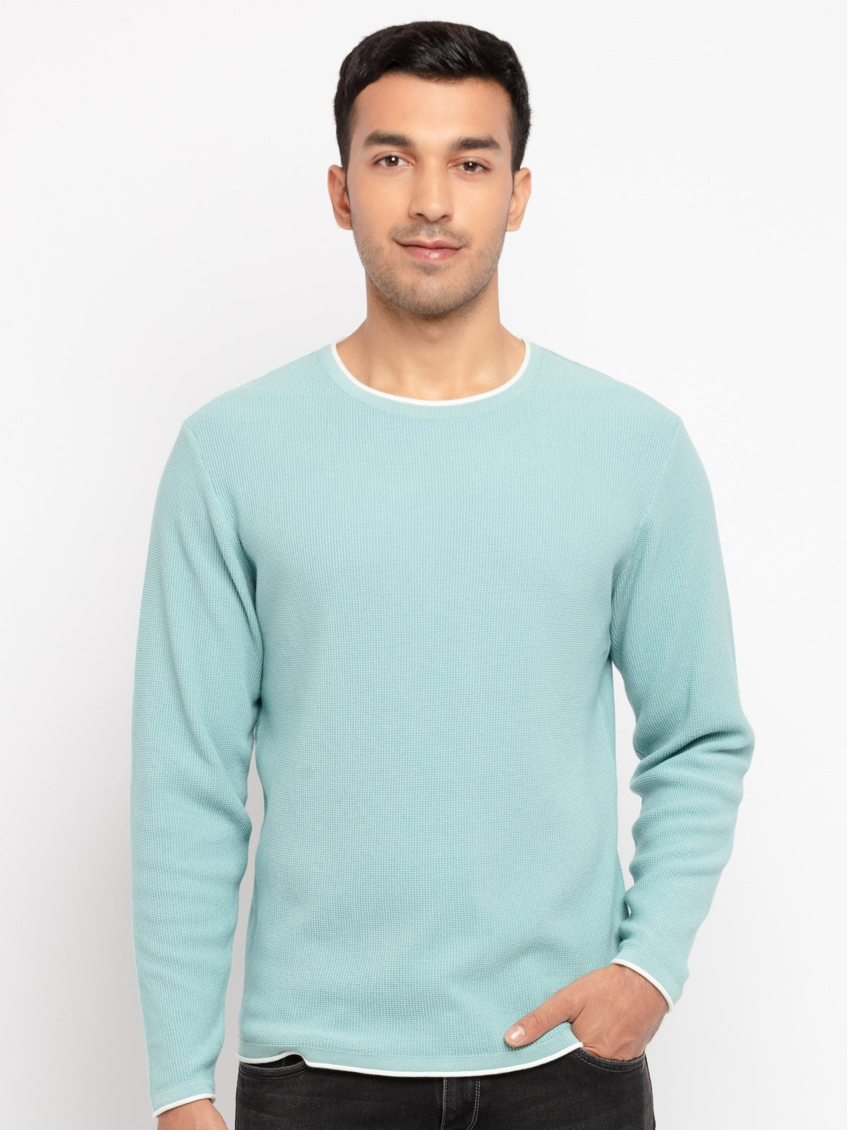 round neck sweater