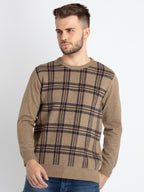 checkered sweater