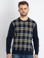 checkered sweater