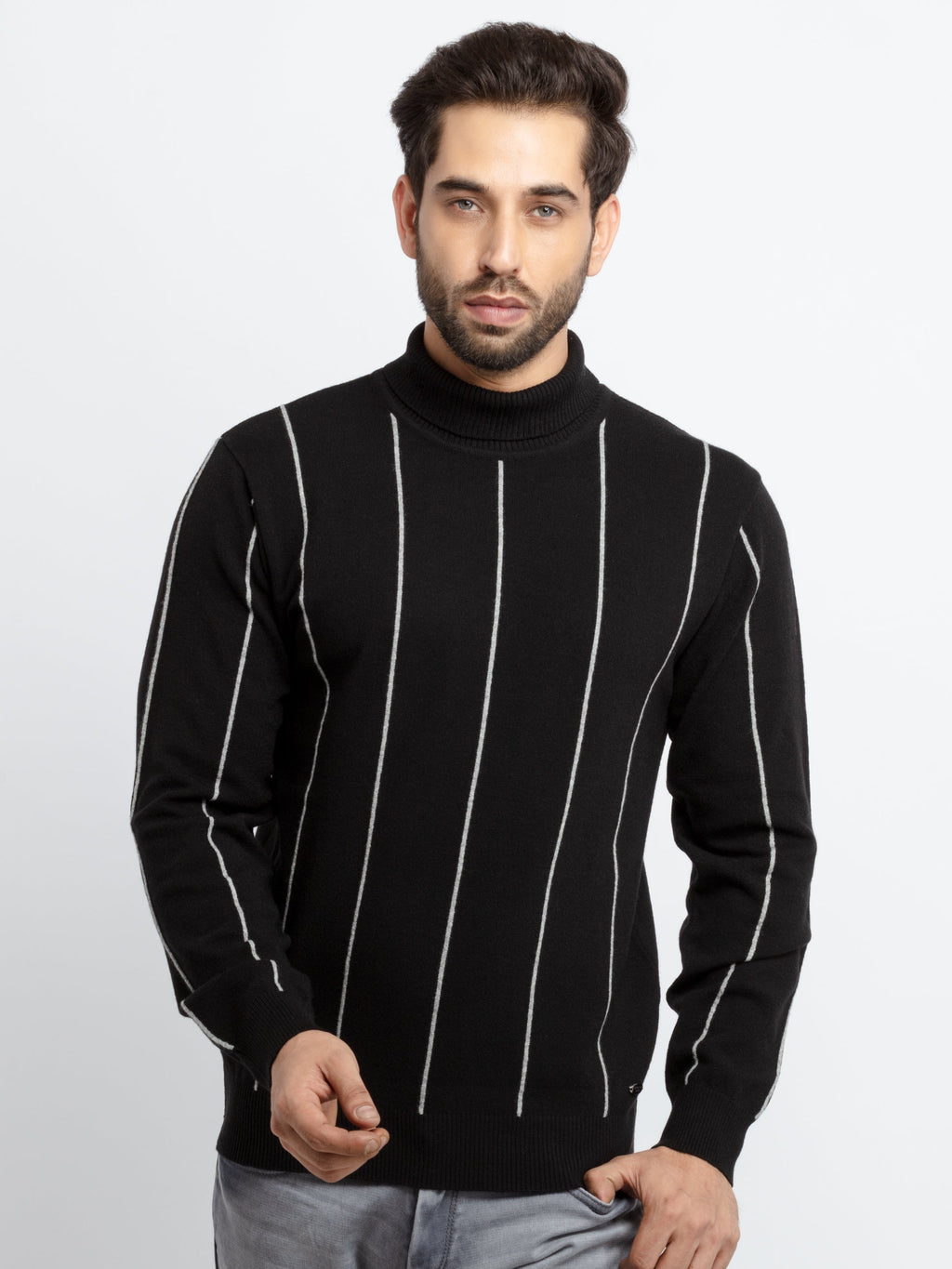 striped sweater for men