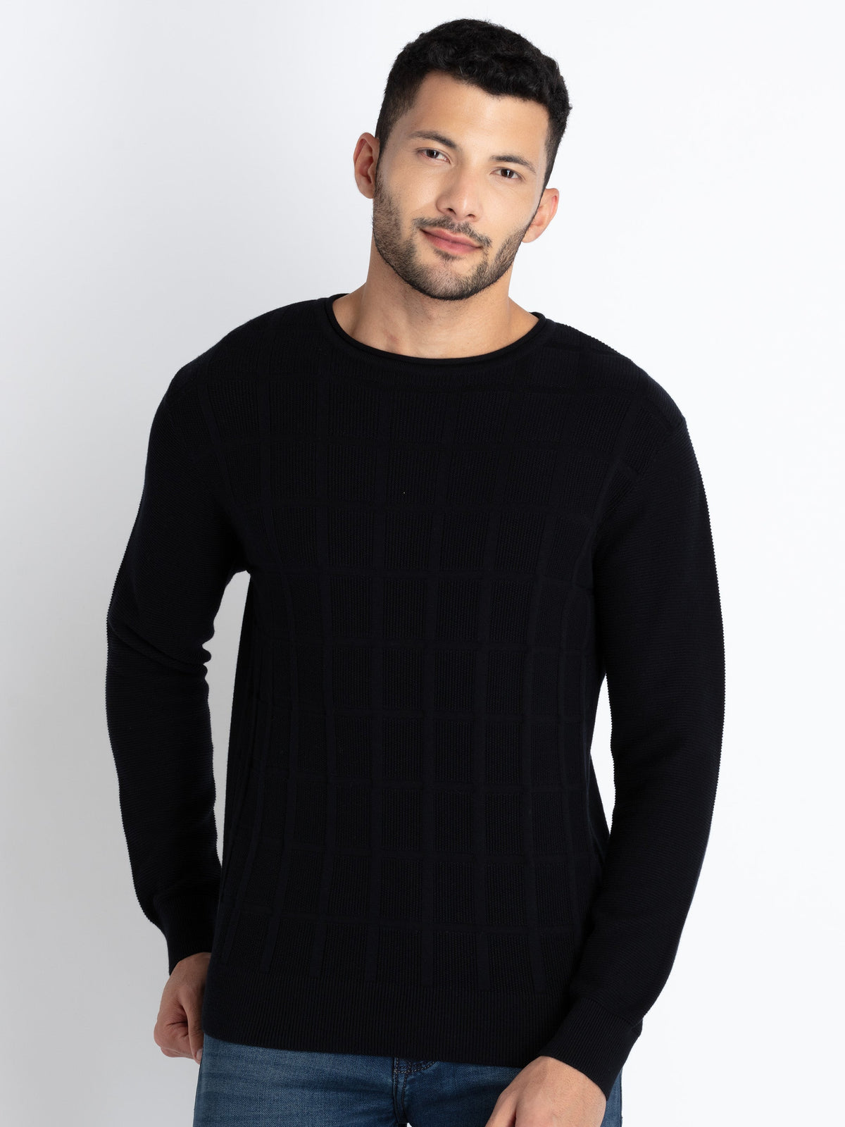 round neck sweater