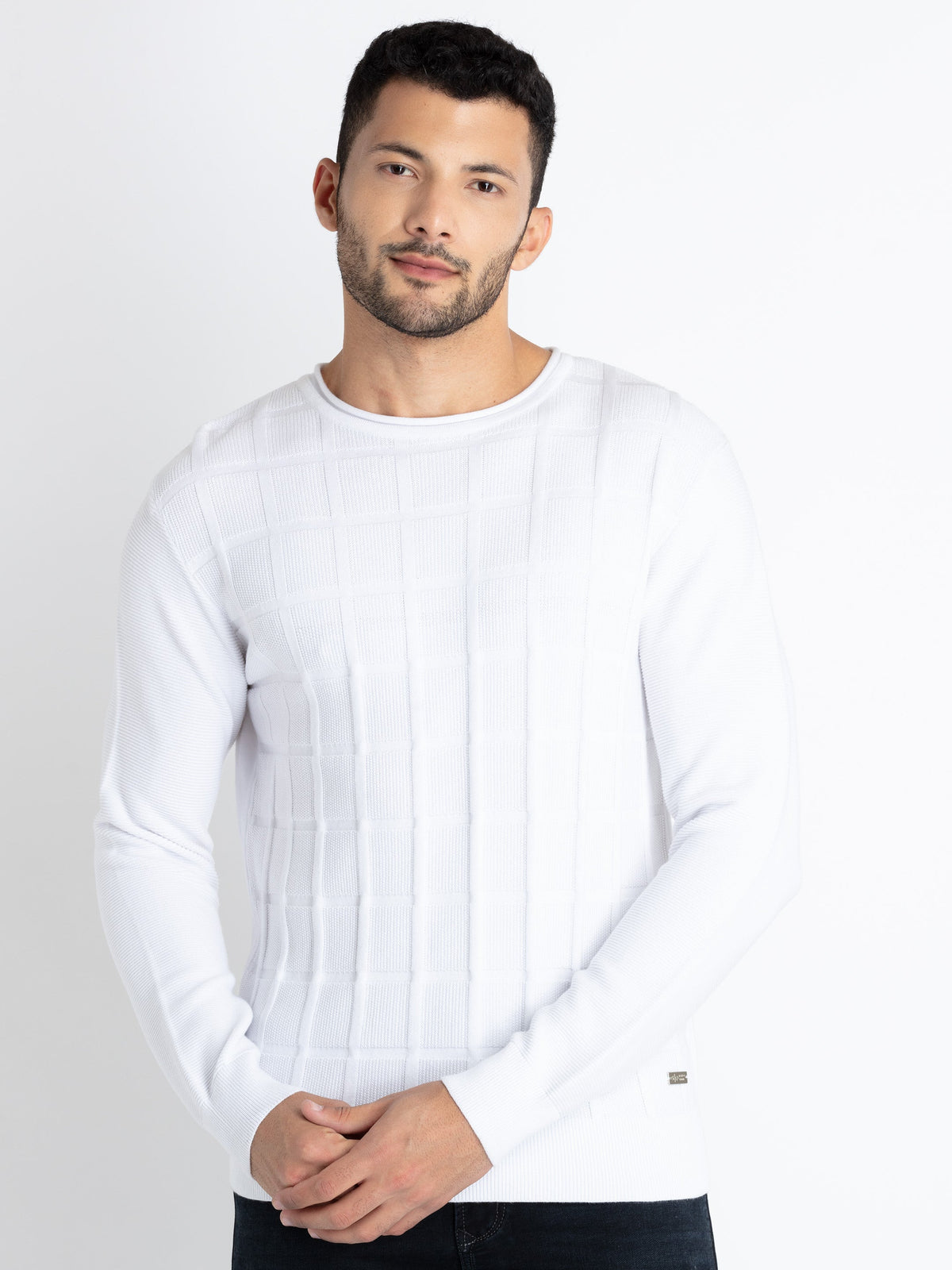 round neck sweater
