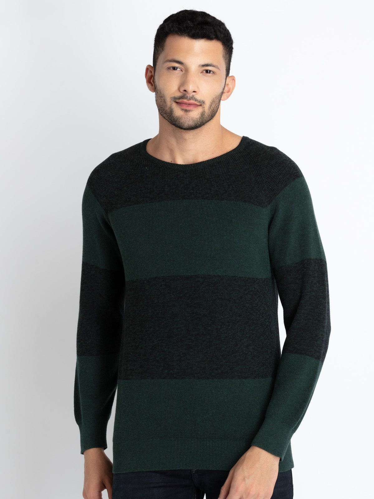 round neck sweater for men