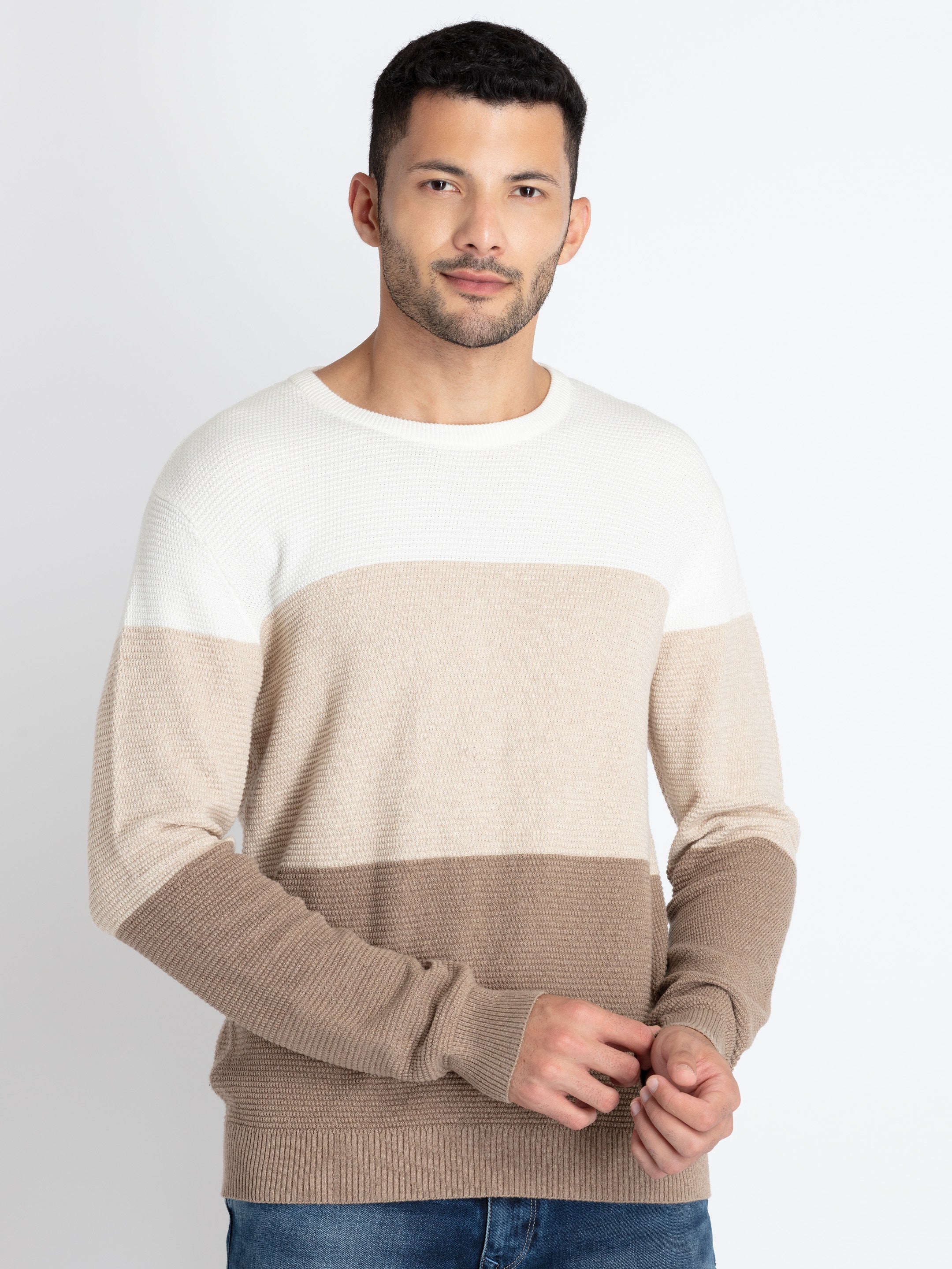 round neck sweater for men Main image