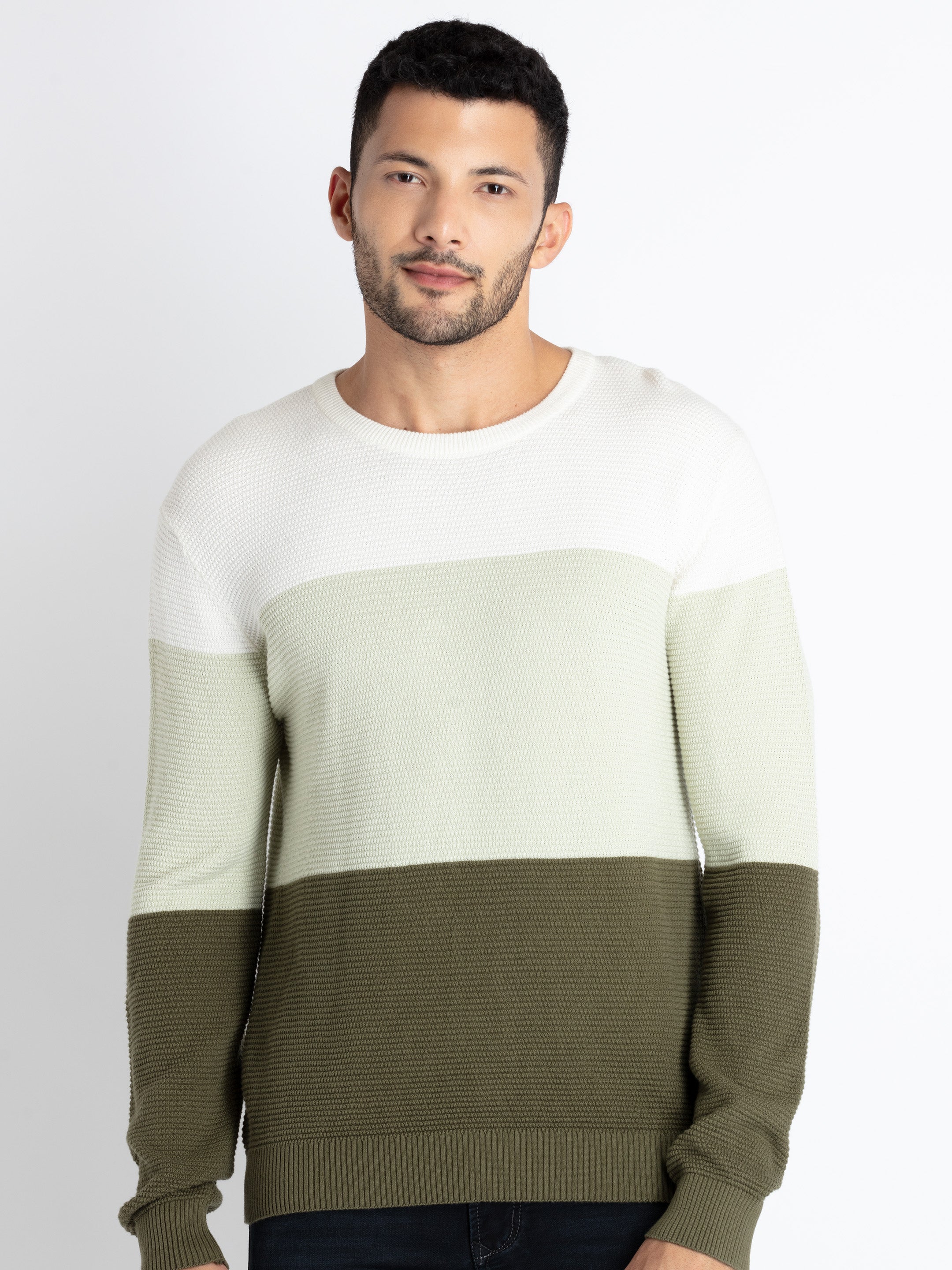 round neck sweater for men Main image