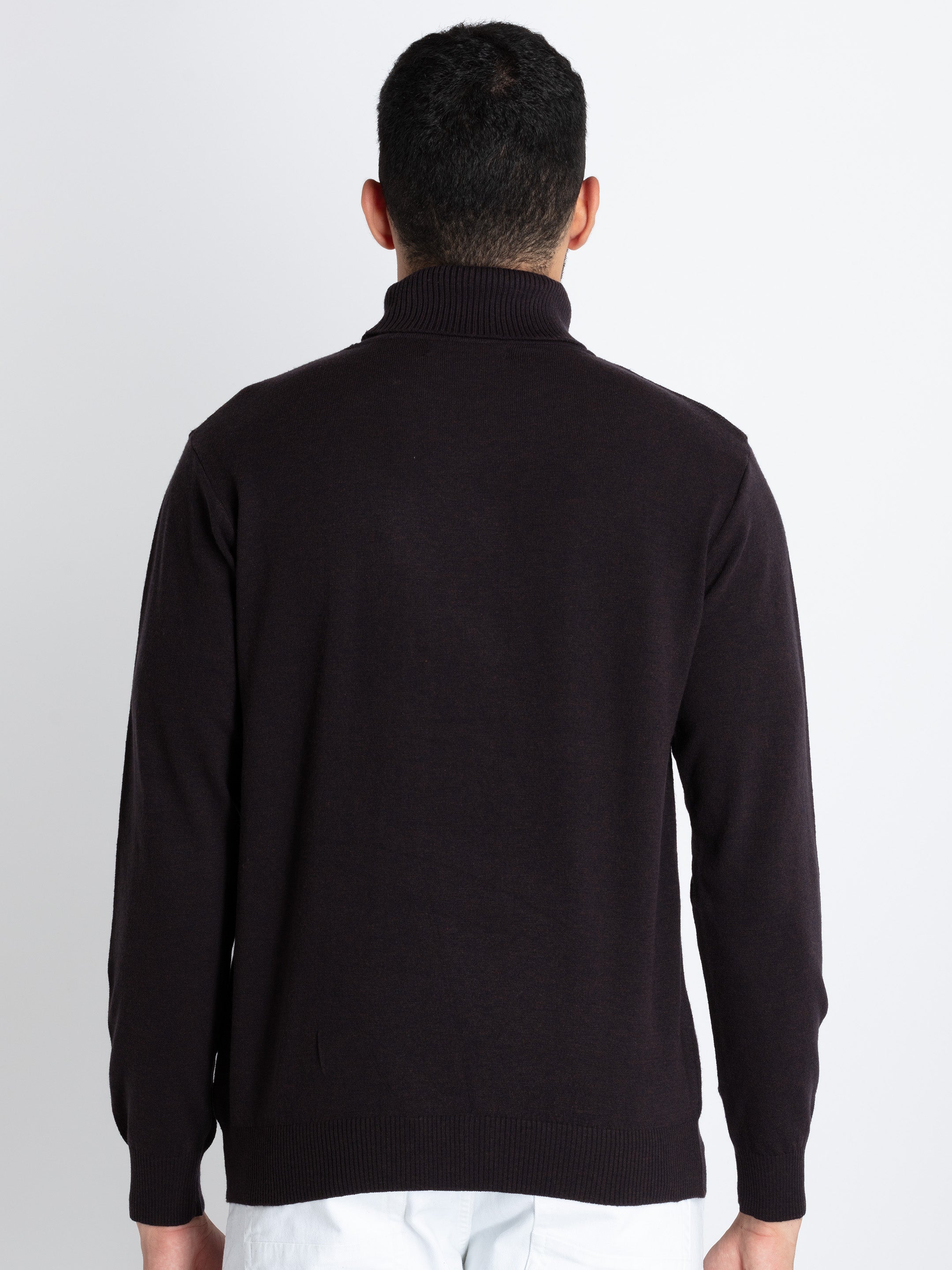 high neck sweaters