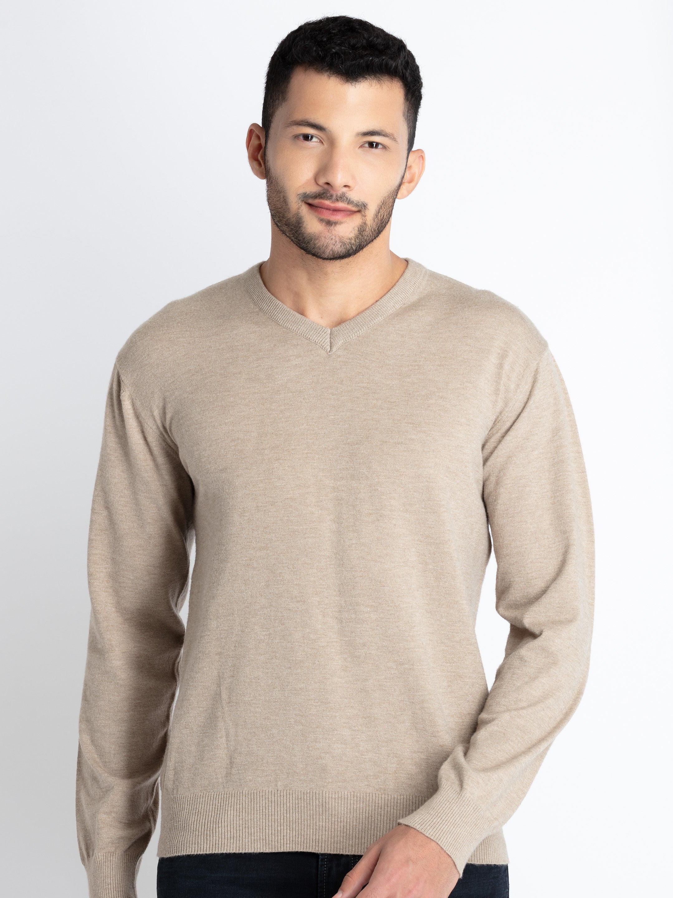 V neck sweater Main image