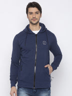 Status Quo |Beige Mel Indigo Mel Round Neck Sweatshirt - 3XL, 4XL, 5XL