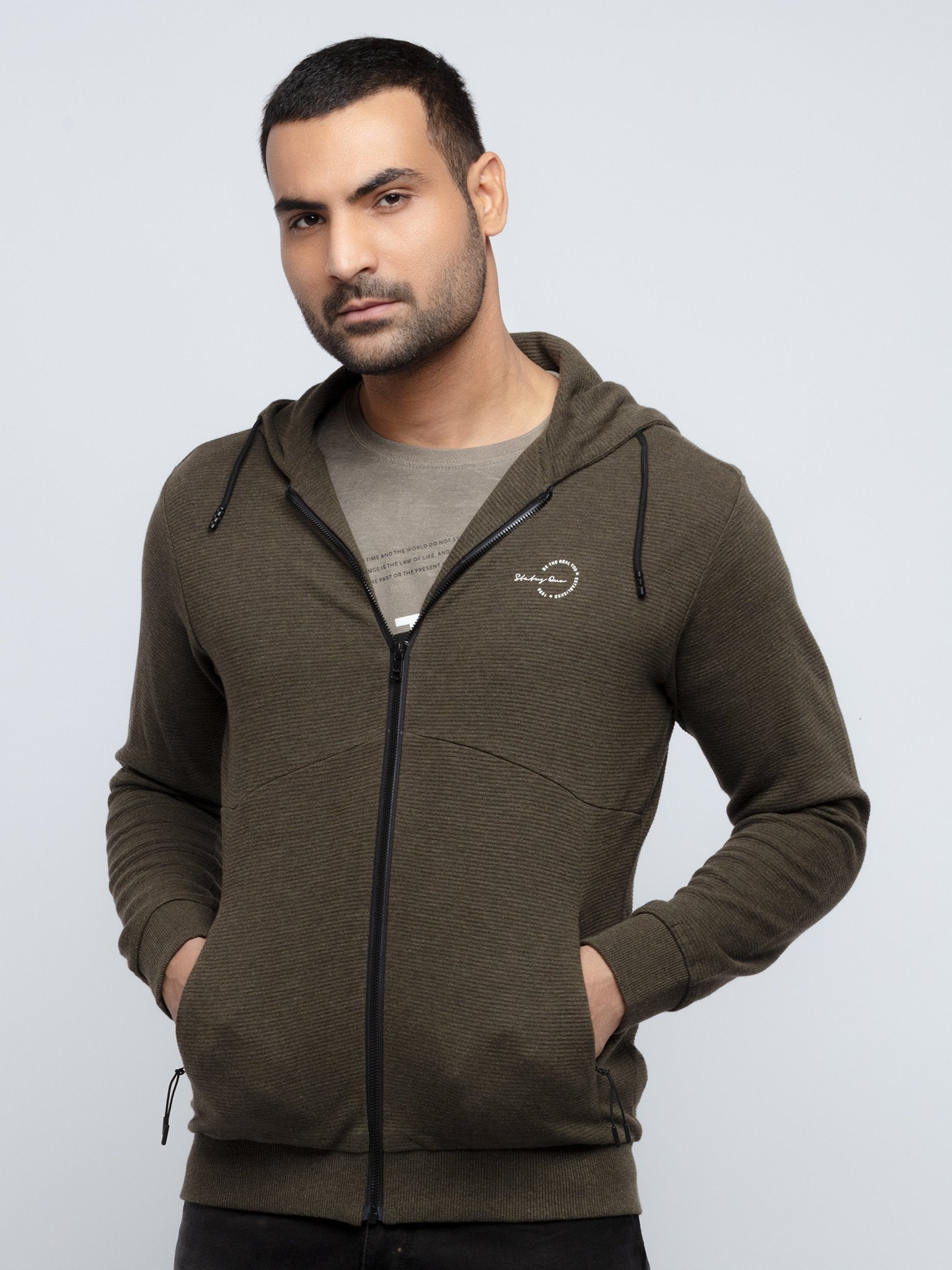 solid sweatshirt for men