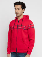Mens Printed Hooded Sweatshirt