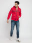 Mens Printed Hooded Sweatshirt