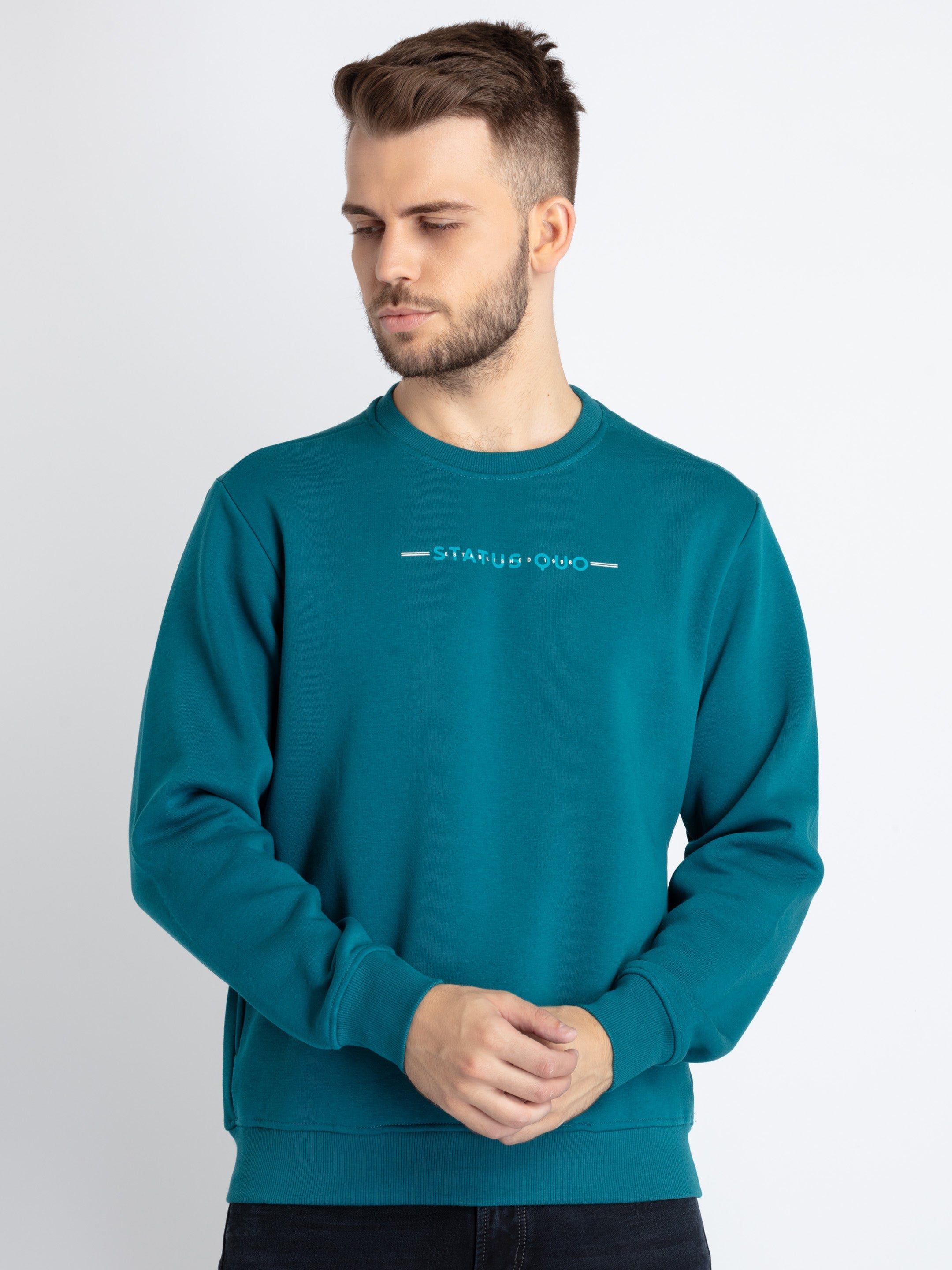 Teal sweatshirt cheap