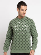 round neck sweatshirt for men