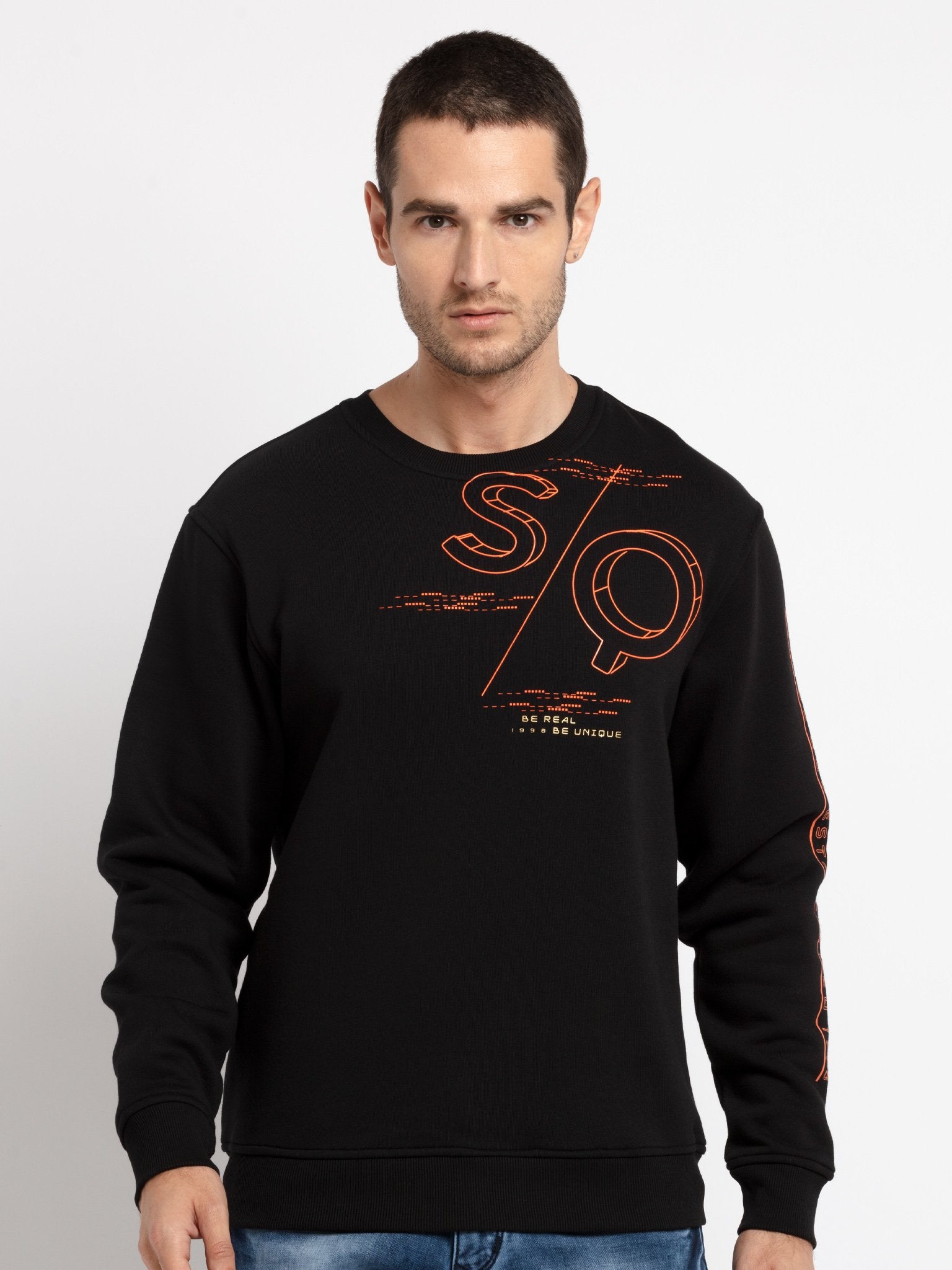 Status Quo |Round Neck Sweatshirt - 3XL, 4XL, 5XL