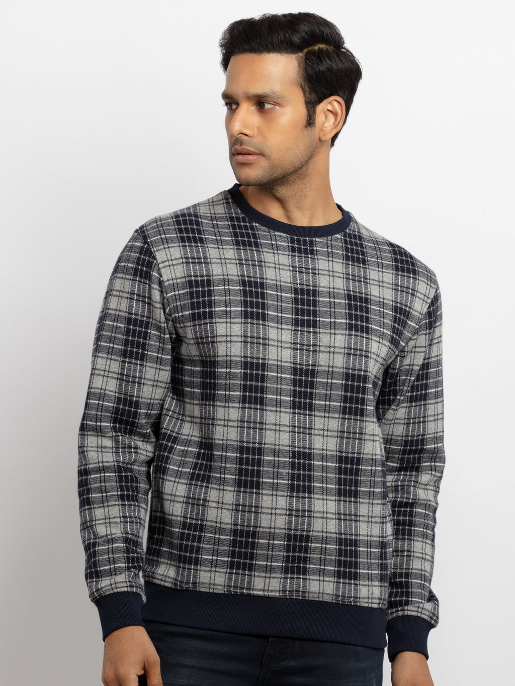 checkered sweatshirts