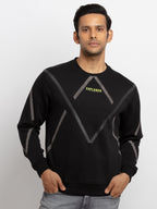 round neck sweatshirt for men