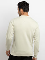 Mens Printed Round Neck Sweatshirt